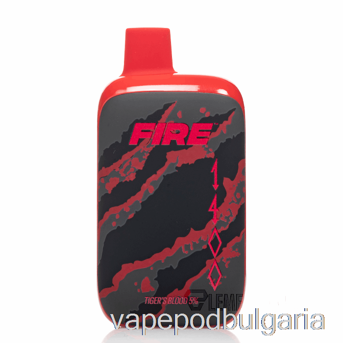 Vape Течности Fire Boost 12000 тигрова кръв за еднократна употреба